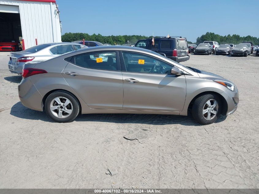 2014 Hyundai Elantra Se VIN: 5NPDH4AE1EH479213 Lot: 40067102