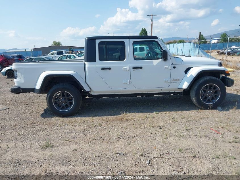 2023 Jeep Gladiator Overland VIN: 1C6HJTFG4PL540019 Lot: 40067109