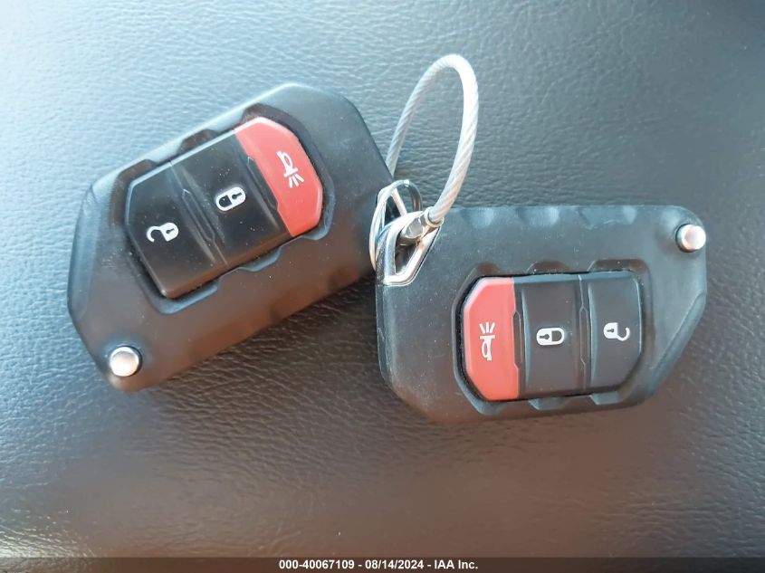 2023 Jeep Gladiator Overland VIN: 1C6HJTFG4PL540019 Lot: 40067109