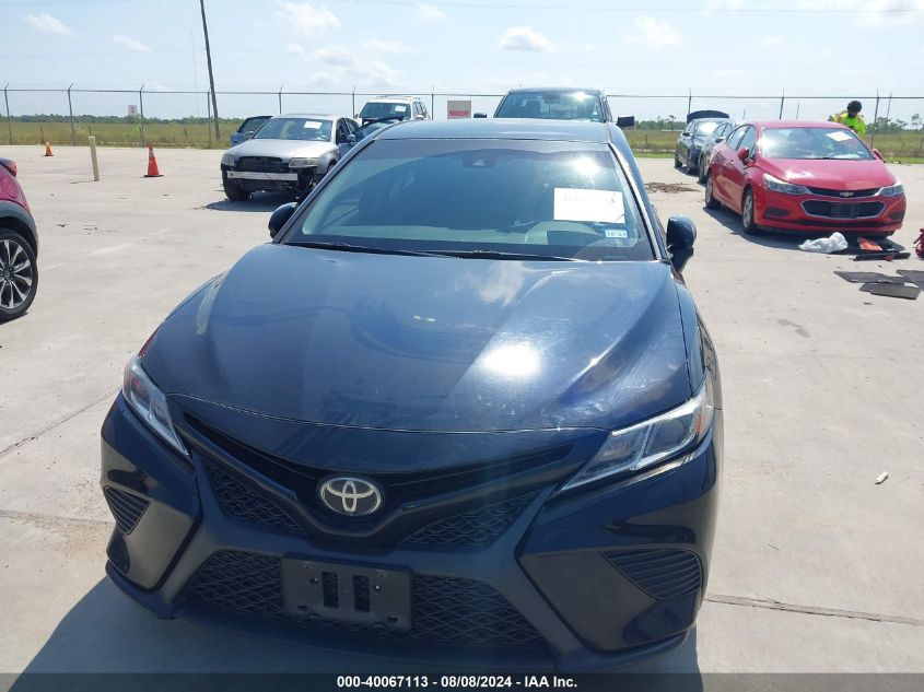 2018 Toyota Camry Se VIN: JTNB11HK9J3034676 Lot: 40067113