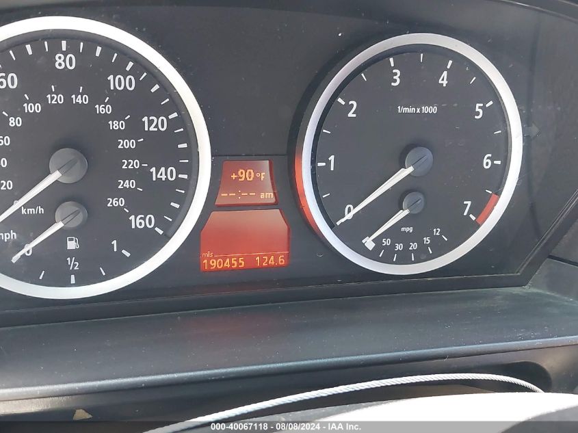 2004 BMW 530I VIN: WBANA735X4B065755 Lot: 40067118