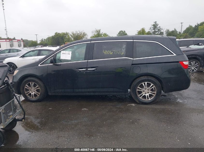 2011 Honda Odyssey Ex-L VIN: 5FNRL5H65BB038512 Lot: 40067146