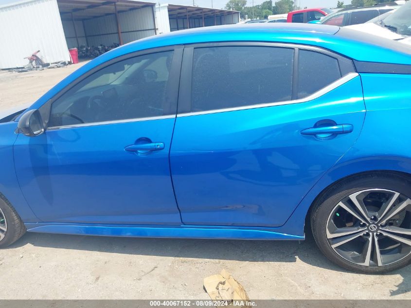 2021 Nissan Sentra Sr Xtronic Cvt VIN: 3N1AB8DV3MY308491 Lot: 40067152