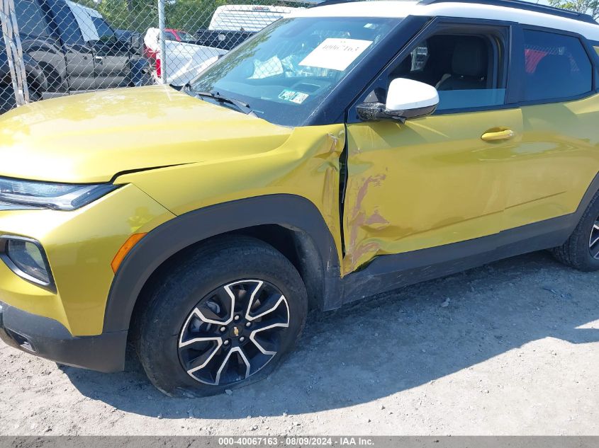 2023 Chevrolet Trailblazer Awd Activ VIN: KL79MSSL3PB097706 Lot: 40067163