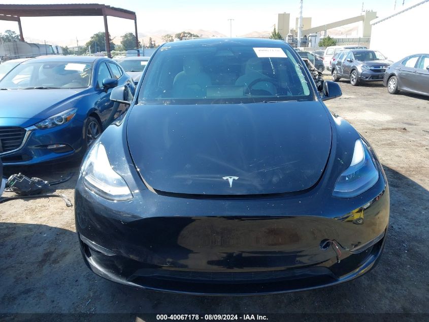 2022 TESLA MODEL Y - 7SAYGDEFXNF468140