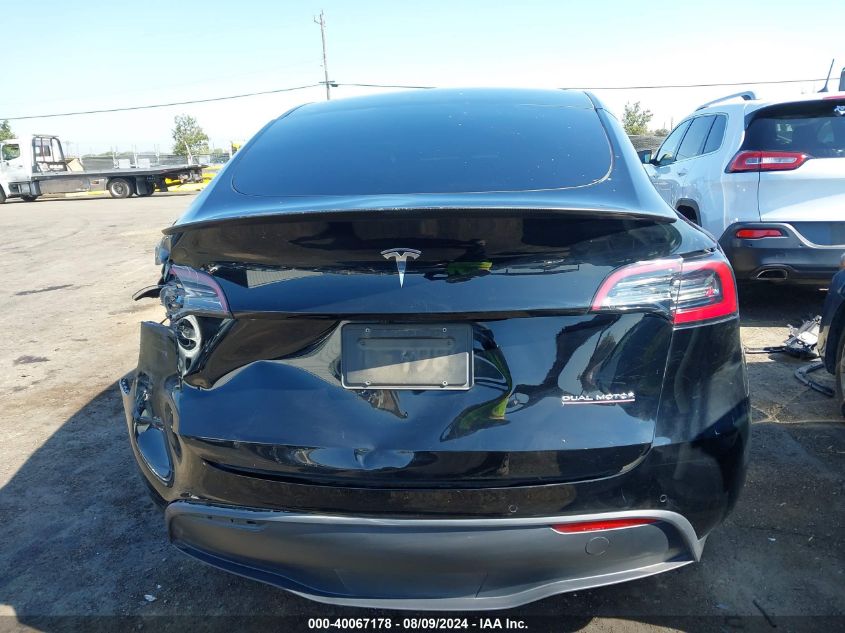 2022 TESLA MODEL Y - 7SAYGDEFXNF468140