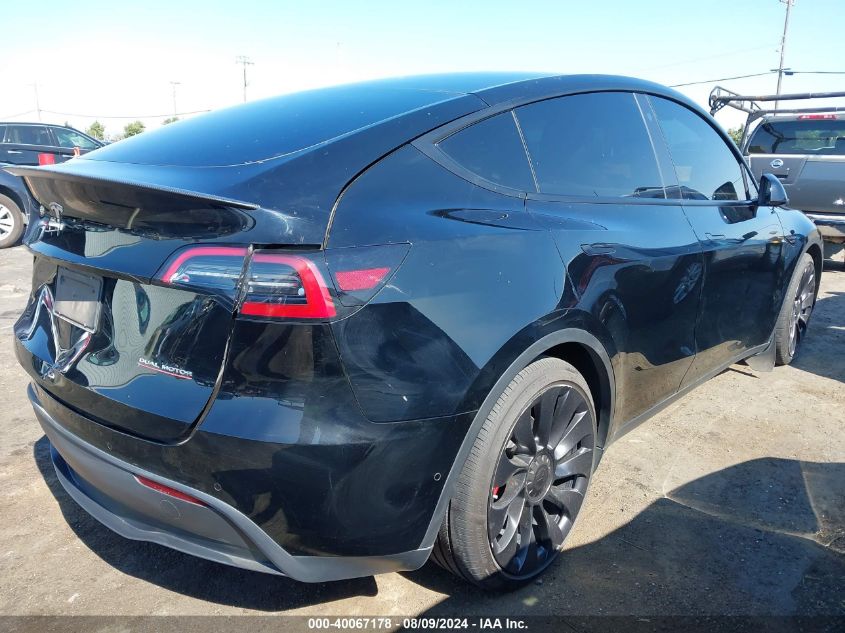 2022 TESLA MODEL Y - 7SAYGDEFXNF468140