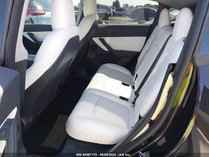 2022 TESLA MODEL Y - 7SAYGDEFXNF468140