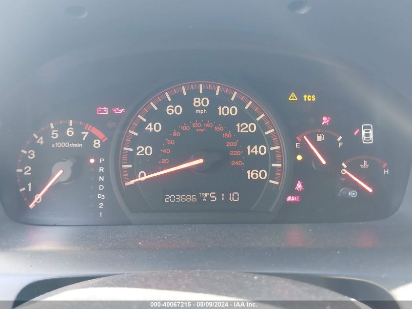 2004 Honda Accord 3.0 Ex VIN: 1HGCM82724A005552 Lot: 40067215