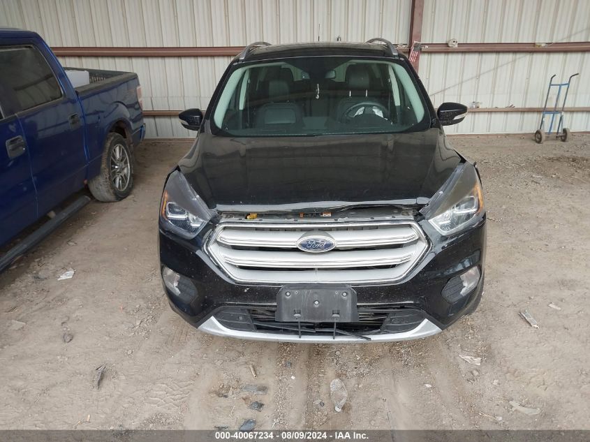 2018 Ford Escape Titanium VIN: 1FMCU0J91JUD04281 Lot: 40067234