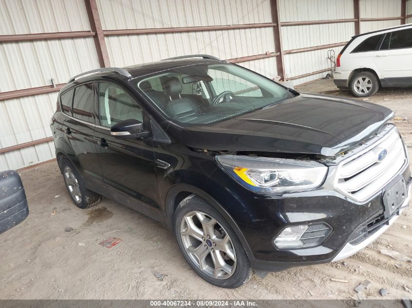 2018 Ford Escape Titanium VIN: 1FMCU0J91JUD04281 Lot: 40067234