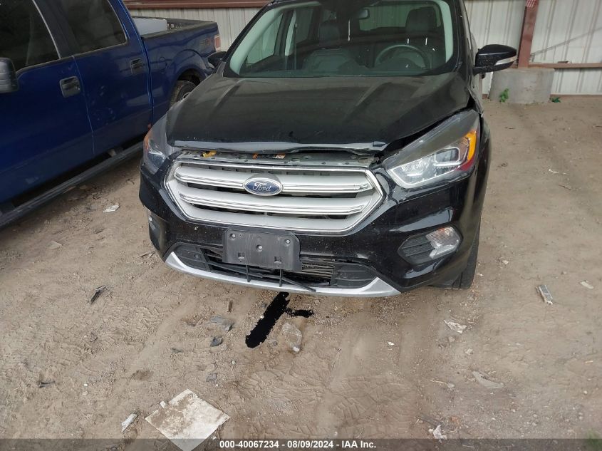 2018 Ford Escape Titanium VIN: 1FMCU0J91JUD04281 Lot: 40067234