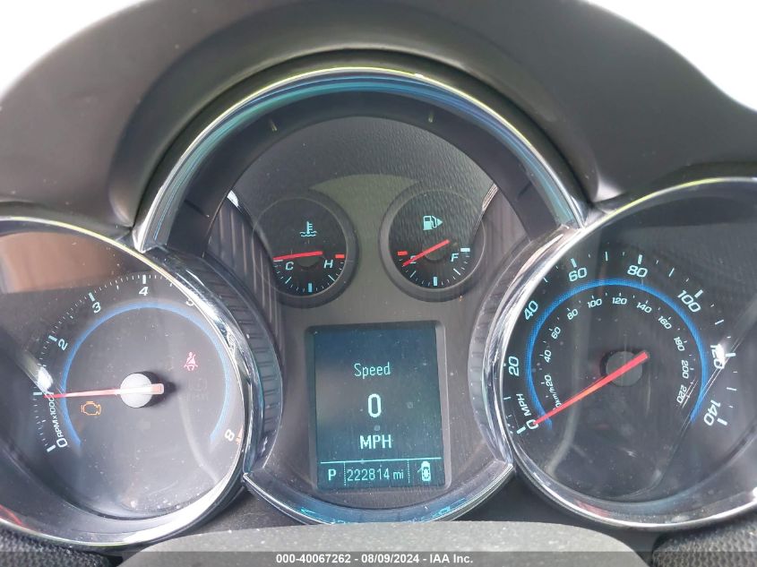 2012 Chevrolet Cruze Ltz VIN: 1G1PH5SC4C7217759 Lot: 40067262