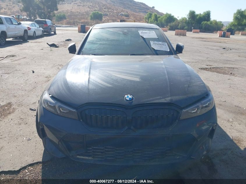 2023 BMW 330I VIN: 3MW69FF03P8D10599 Lot: 40067277