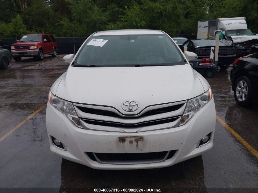 2013 Toyota Venza Le VIN: 4T3ZA3BB5DU080904 Lot: 40067316