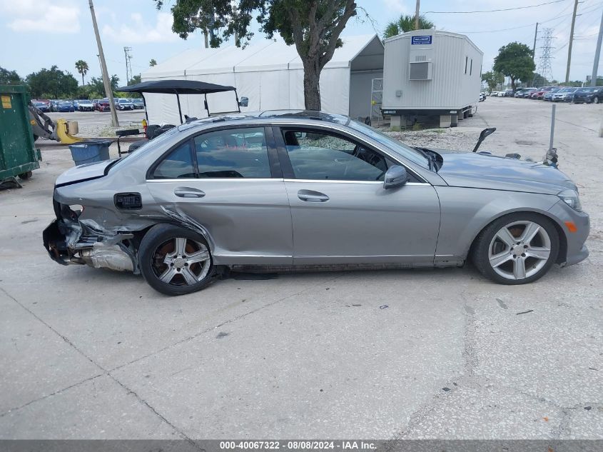 2011 Mercedes-Benz C 300 Luxury 4Matic/Sport 4Matic VIN: WDDGF8BB9BR166791 Lot: 40067322