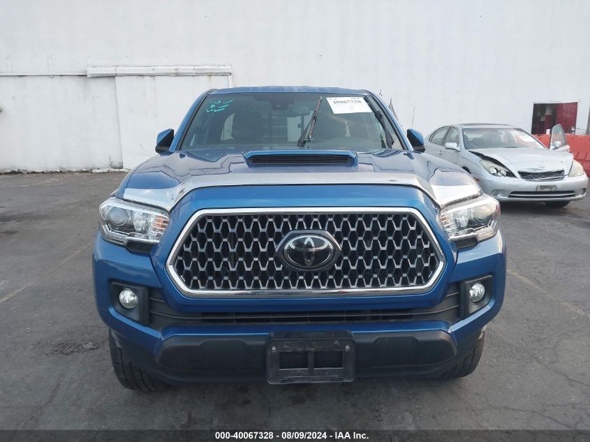 2018 Toyota Tacoma Trd Sport VIN: 5TFSZ5AN9JX156116 Lot: 40680801