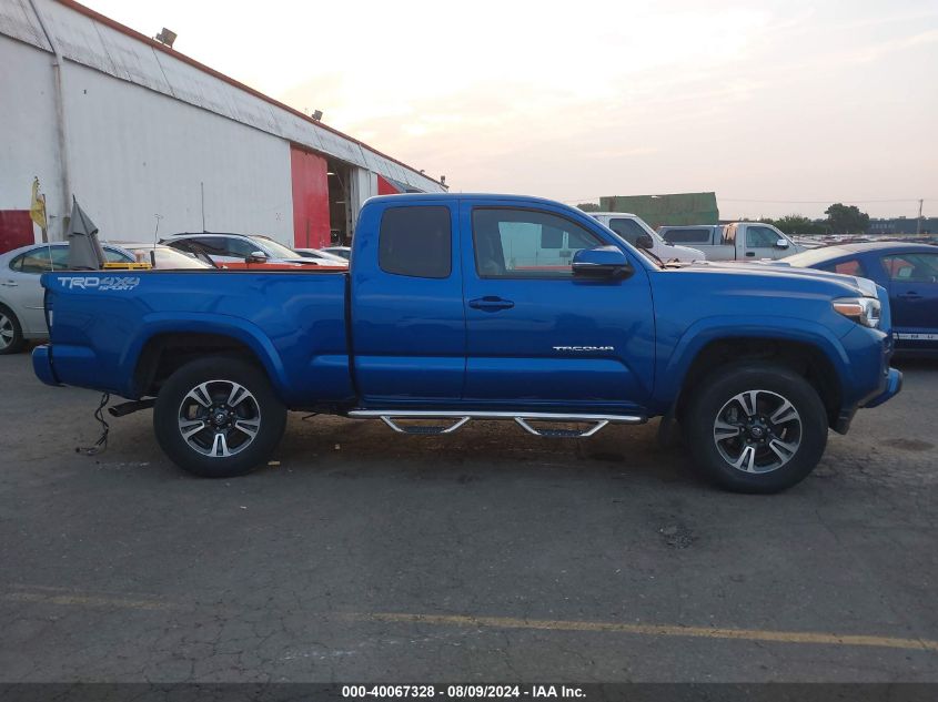 2018 Toyota Tacoma Trd Sport VIN: 5TFSZ5AN9JX156116 Lot: 40680801