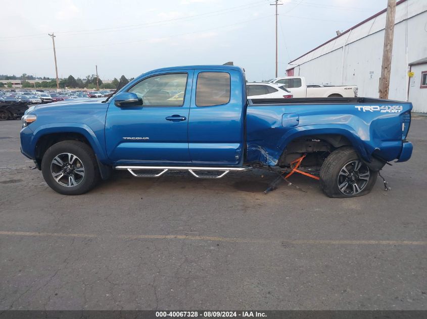 2018 Toyota Tacoma Trd Sport VIN: 5TFSZ5AN9JX156116 Lot: 40680801