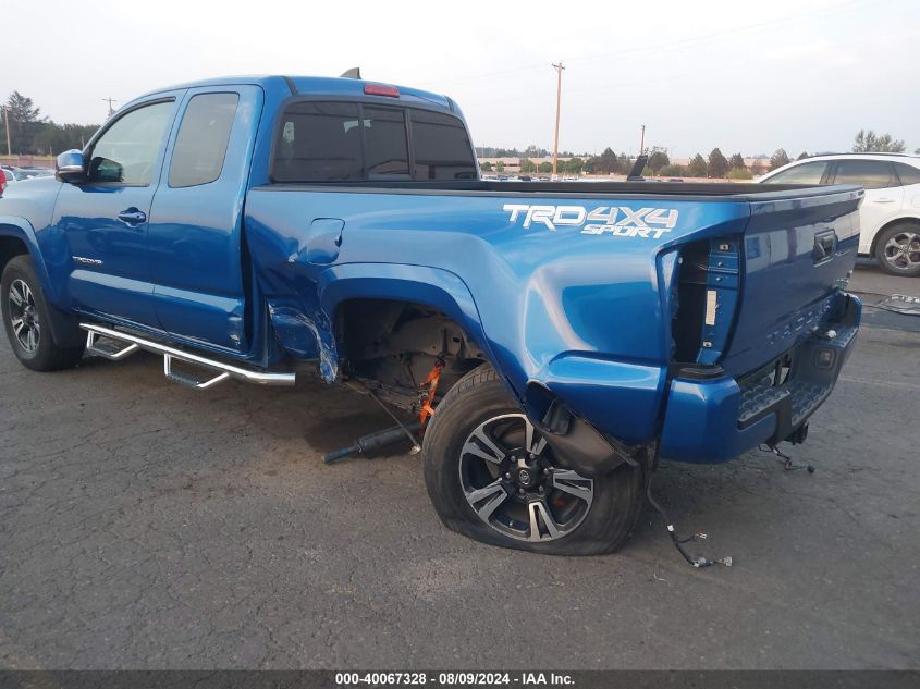 2018 Toyota Tacoma Trd Sport VIN: 5TFSZ5AN9JX156116 Lot: 40680801