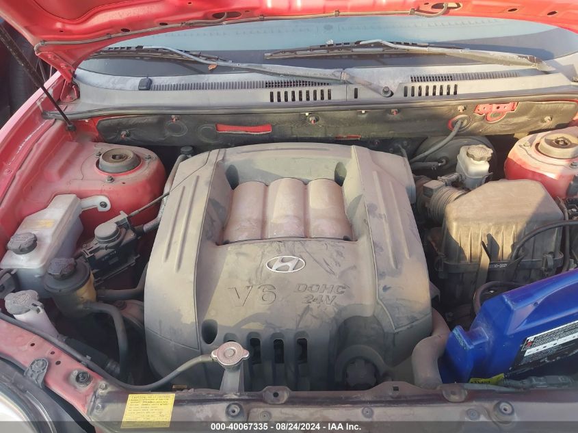 2003 Hyundai Santa Fe Gls/Lx VIN: KM8SC73D03U564909 Lot: 40067335