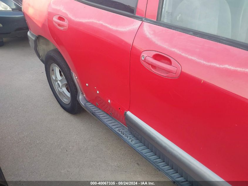 2003 Hyundai Santa Fe Gls/Lx VIN: KM8SC73D03U564909 Lot: 40067335