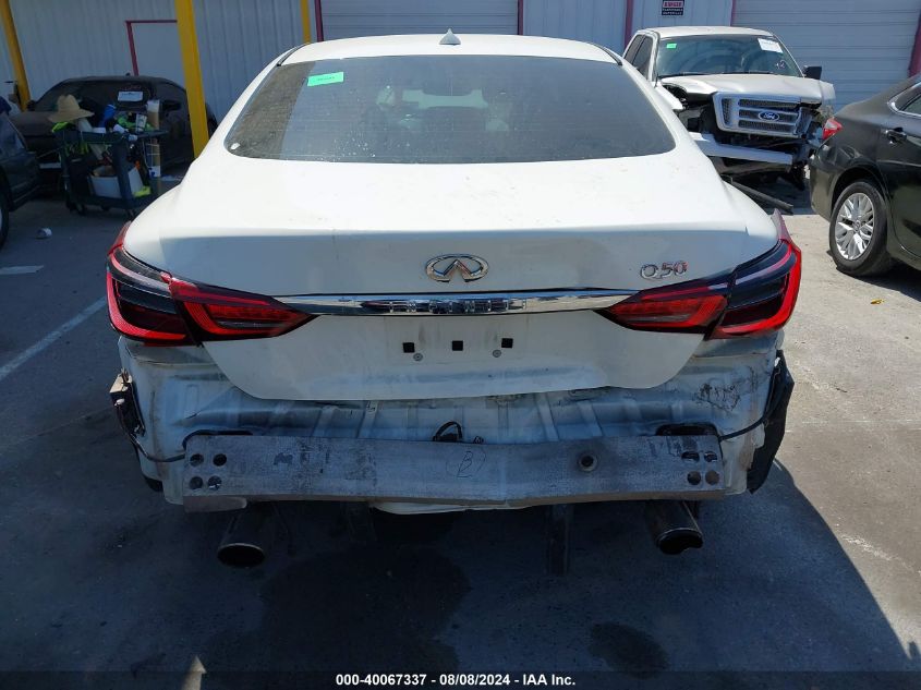 2018 Infiniti Q50 Luxe/Sport VIN: JN1EV7AP2JM350870 Lot: 40067337