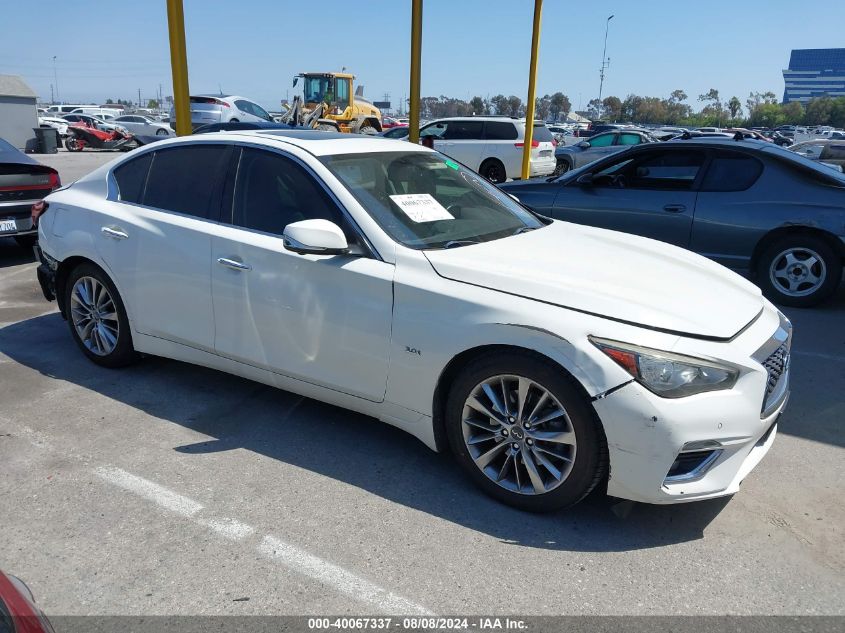 2018 Infiniti Q50 Luxe/Sport VIN: JN1EV7AP2JM350870 Lot: 40067337