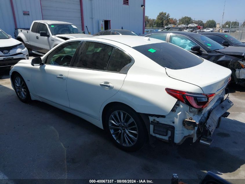 2018 Infiniti Q50 Luxe/Sport VIN: JN1EV7AP2JM350870 Lot: 40067337