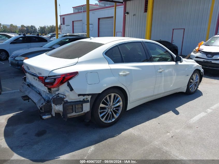 2018 Infiniti Q50 Luxe/Sport VIN: JN1EV7AP2JM350870 Lot: 40067337