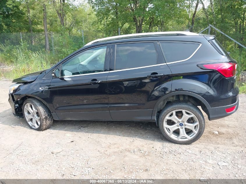 2019 Ford Escape Titanium VIN: 1FMCU9J91KUA28206 Lot: 40067365