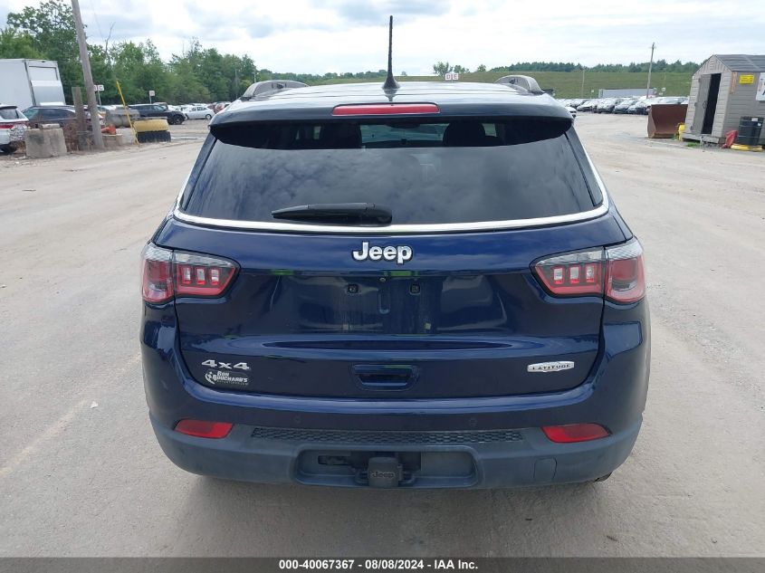 2018 Jeep Compass Latitude 4X4 VIN: 3C4NJDBB9JT185064 Lot: 40067367