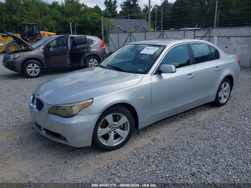 2006 BMW 525Xi VIN: WBANF33536CS34845 Lot: 40067376