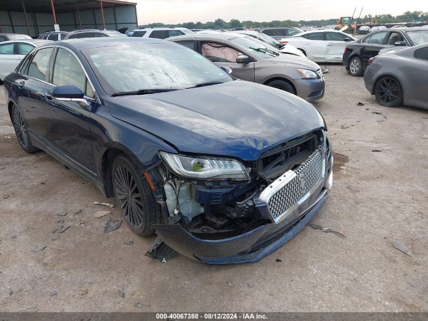 2017 Lincoln Mkz Reserve VIN: 3LN6L5E9XHR648703 Lot: 40067388