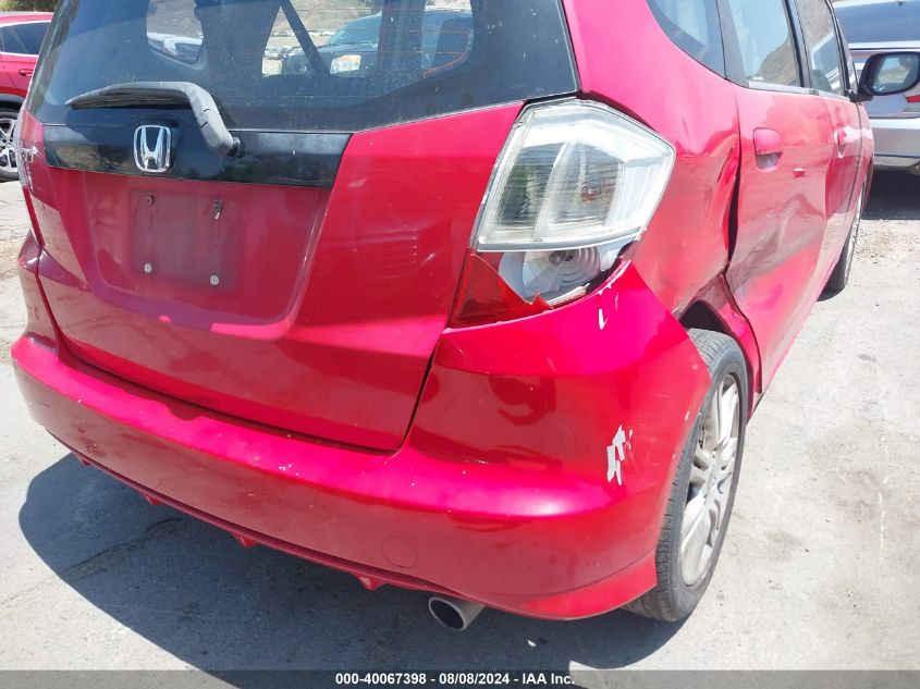 2010 Honda Fit Sport VIN: JHMGE8H47AC012442 Lot: 40067398