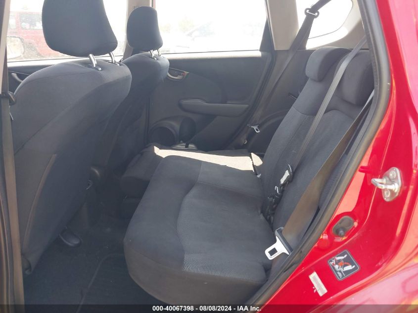 2010 Honda Fit Sport VIN: JHMGE8H47AC012442 Lot: 40067398