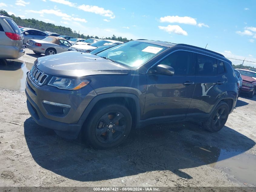 2018 Jeep Compass Latitude Fwd VIN: 3C4NJCBB3JT488867 Lot: 40067421