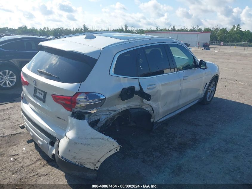 2019 BMW X3 Sdrive30I VIN: 5UXTR7C50KLF35612 Lot: 40067454