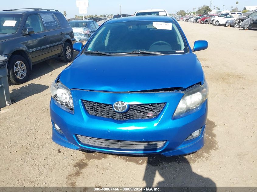 2010 Toyota Corolla S/Le/Xle VIN: 2T1BU4EE7AC406633 Lot: 40067466
