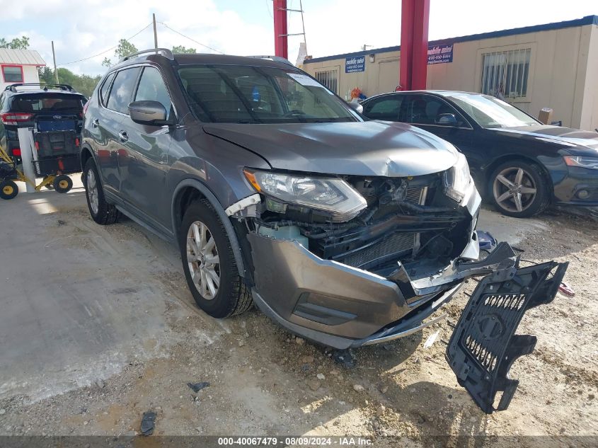 2017 Nissan Rogue Sv VIN: KNMAT2MTXHP502352 Lot: 40067479