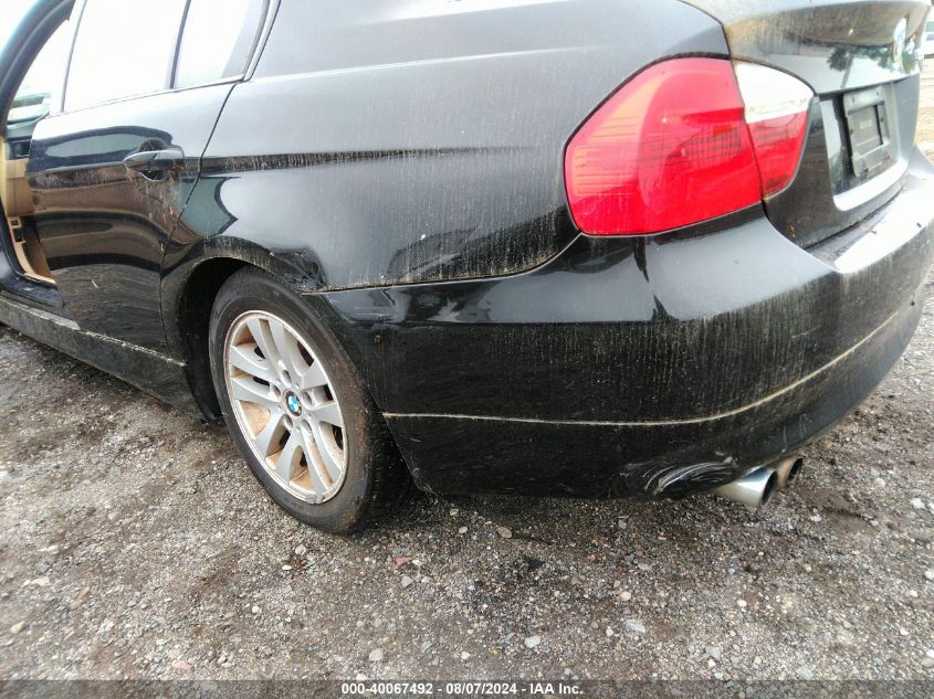 2006 BMW 325I VIN: WBAVB13586PT21570 Lot: 40067492