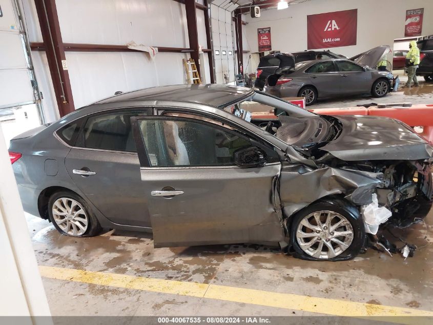 2019 Nissan Sentra Sv VIN: 3N1AB7AP0KY294417 Lot: 40067535