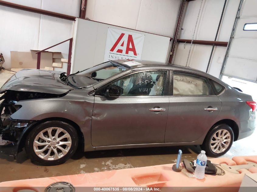 2019 Nissan Sentra Sv VIN: 3N1AB7AP0KY294417 Lot: 40067535