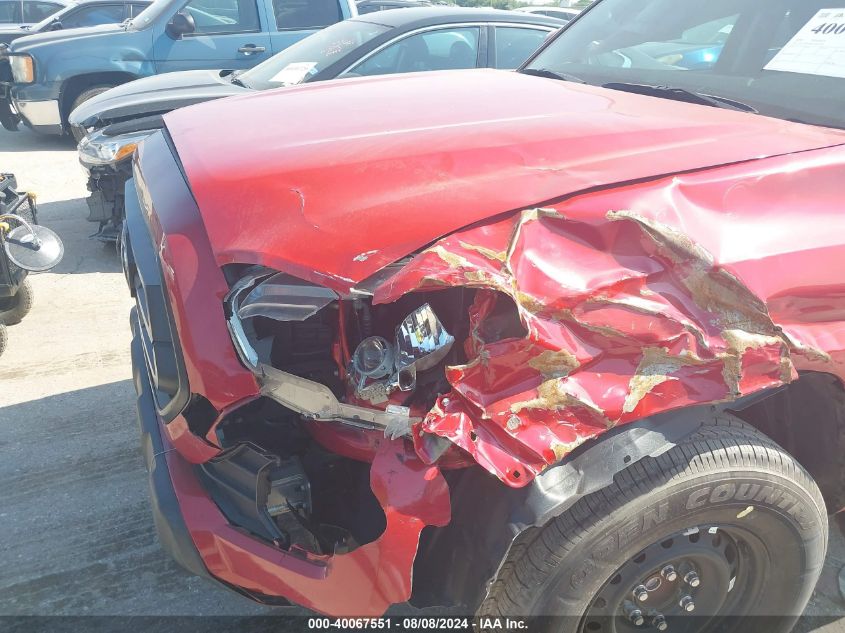 2020 Toyota Tacoma Sr VIN: 5TFAX5GN4LX185597 Lot: 40067551