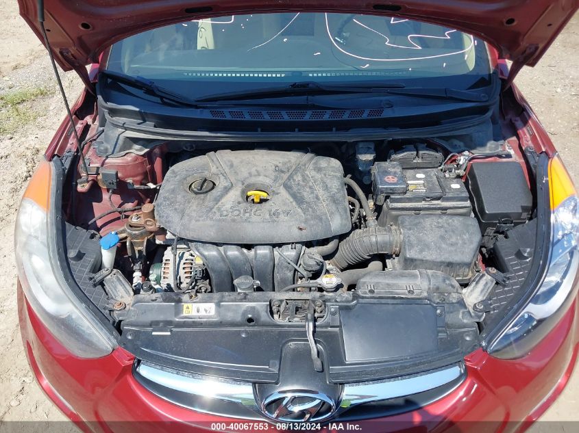 5NPDH4AE7DH280424 2013 Hyundai Elantra Gls