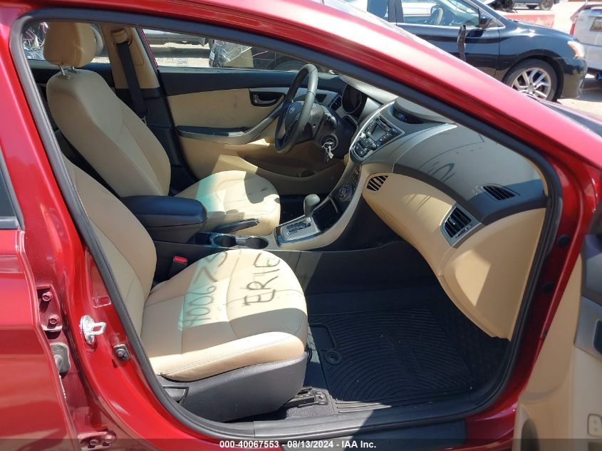 5NPDH4AE7DH280424 2013 Hyundai Elantra Gls