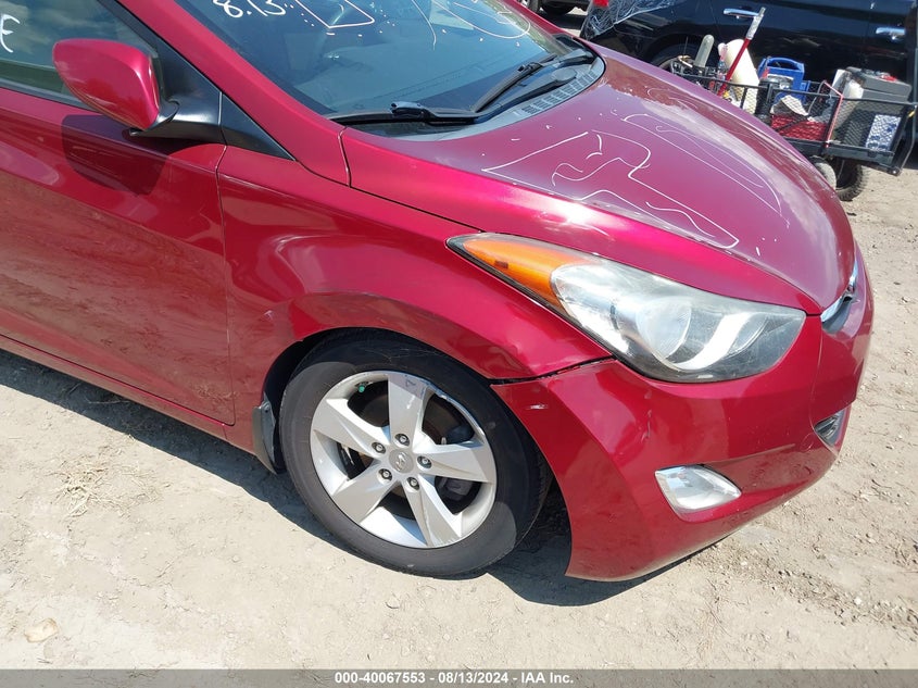 5NPDH4AE7DH280424 2013 Hyundai Elantra Gls