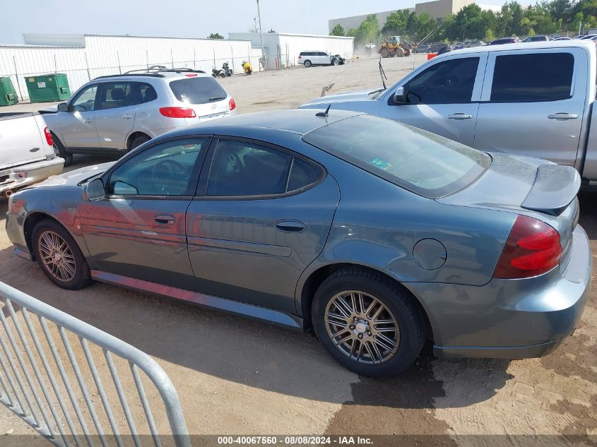 2007 Pontiac Grand Prix VIN: 2G2WP552571173206 Lot: 40067560