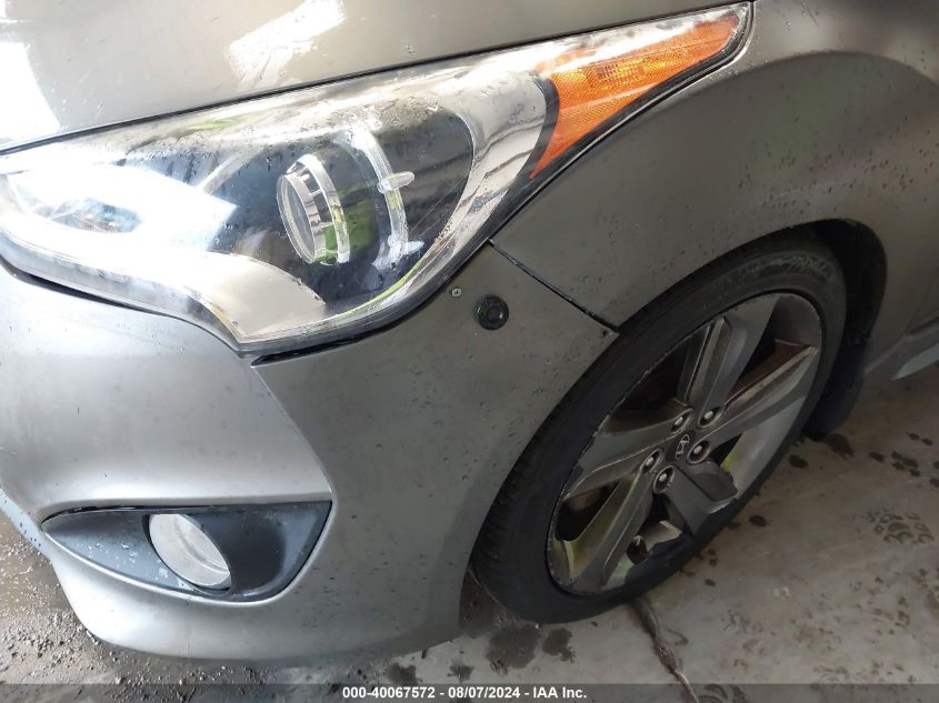 2015 HYUNDAI VELOSTER TURBO - KMHTC6AE0FU242432