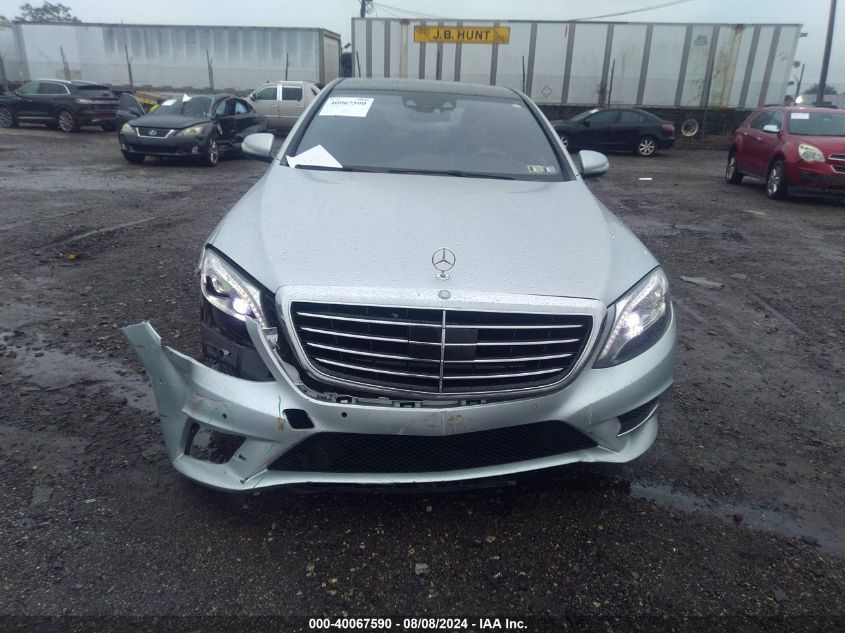 2015 Mercedes-Benz S 550 4Matic VIN: WDDUG8FB7FA173592 Lot: 40067590